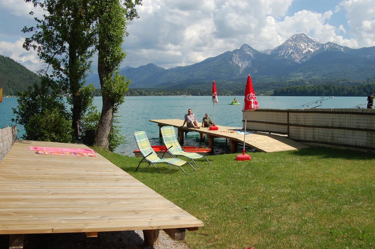 Ferienwohnungen Petschnig 1 โดรโบลัค อัม ฟาเคอร์เซ ภายนอก รูปภาพ